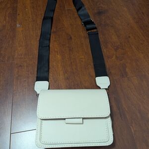 Cream Crossbody Bag